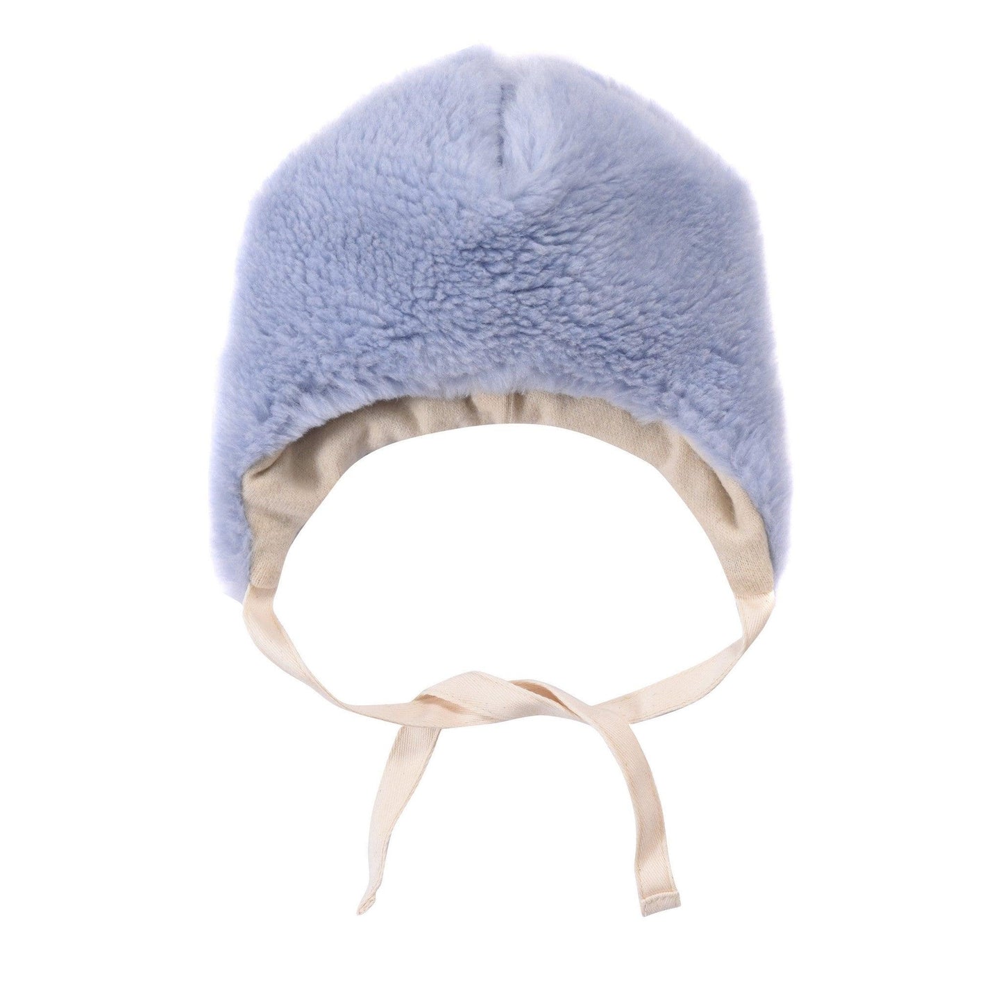Blue Bear Woolen Baby Hat-1