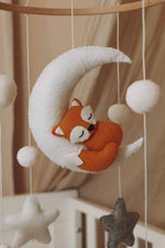 Håndlavet Sleepy fox uro