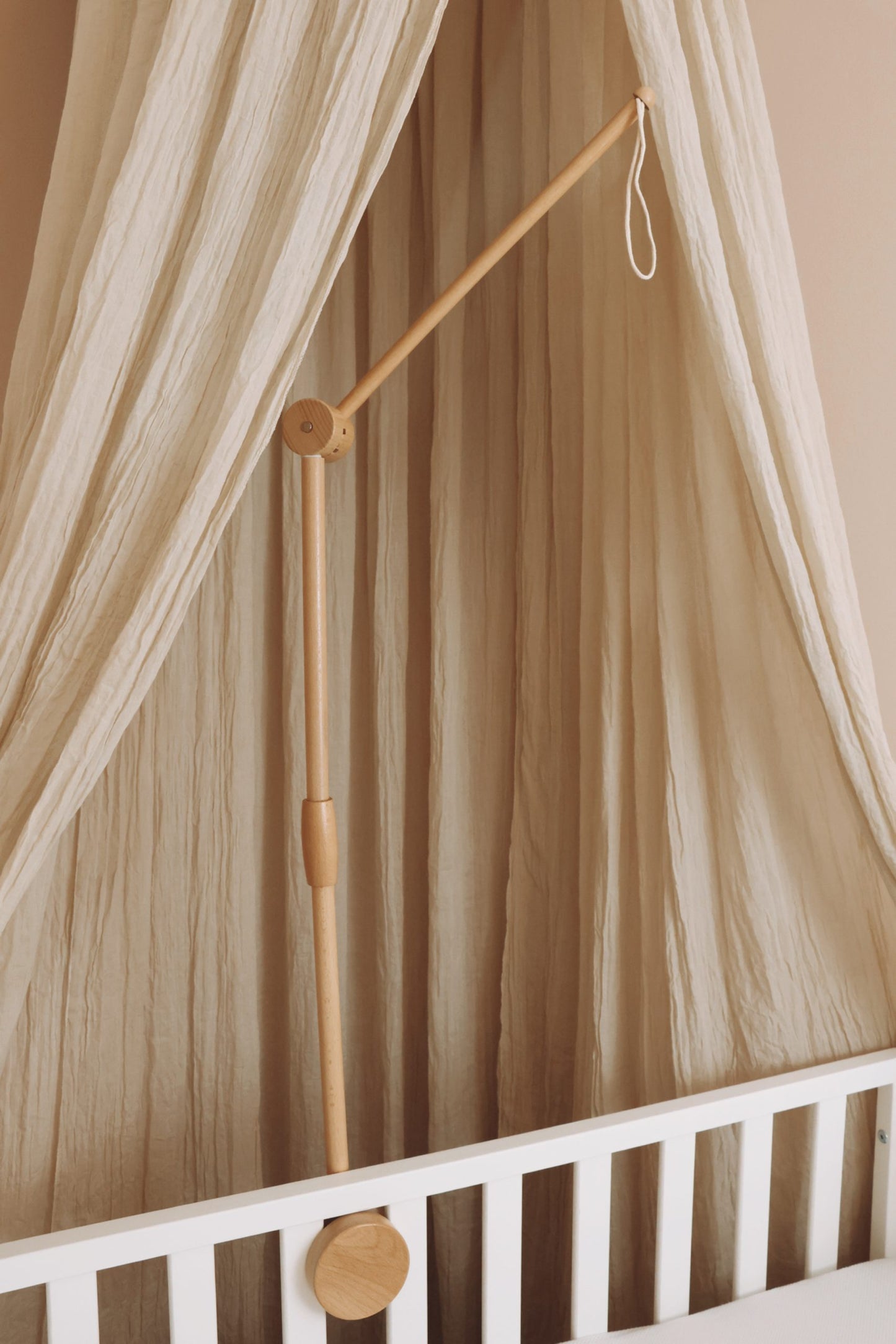 Handmade Sleepy fox baby mobile