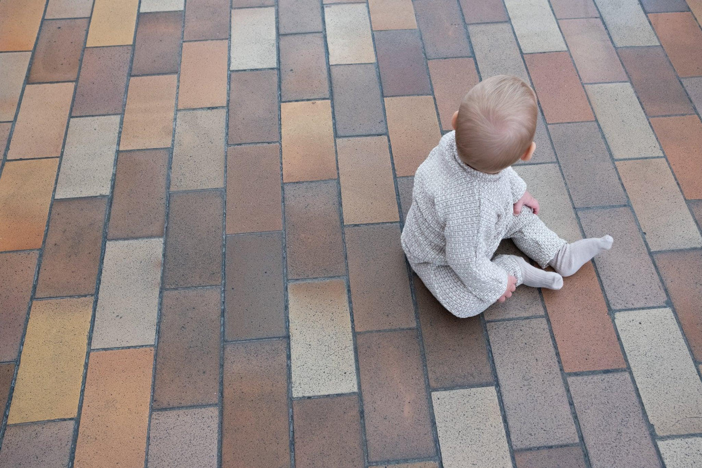 Linen Baby/Kid Clothing Set - Beige-3