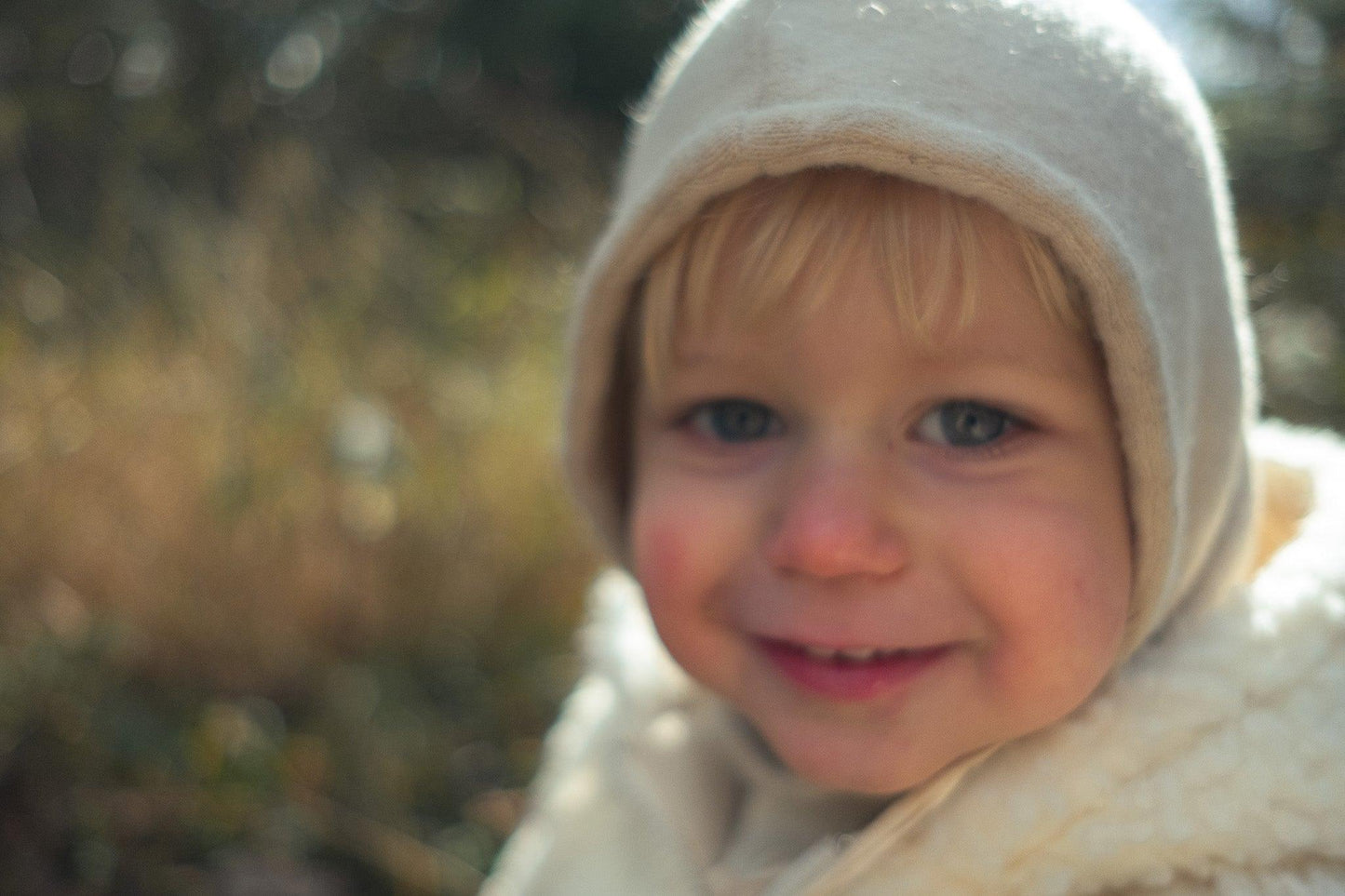 Woolen Balaclava - White-3