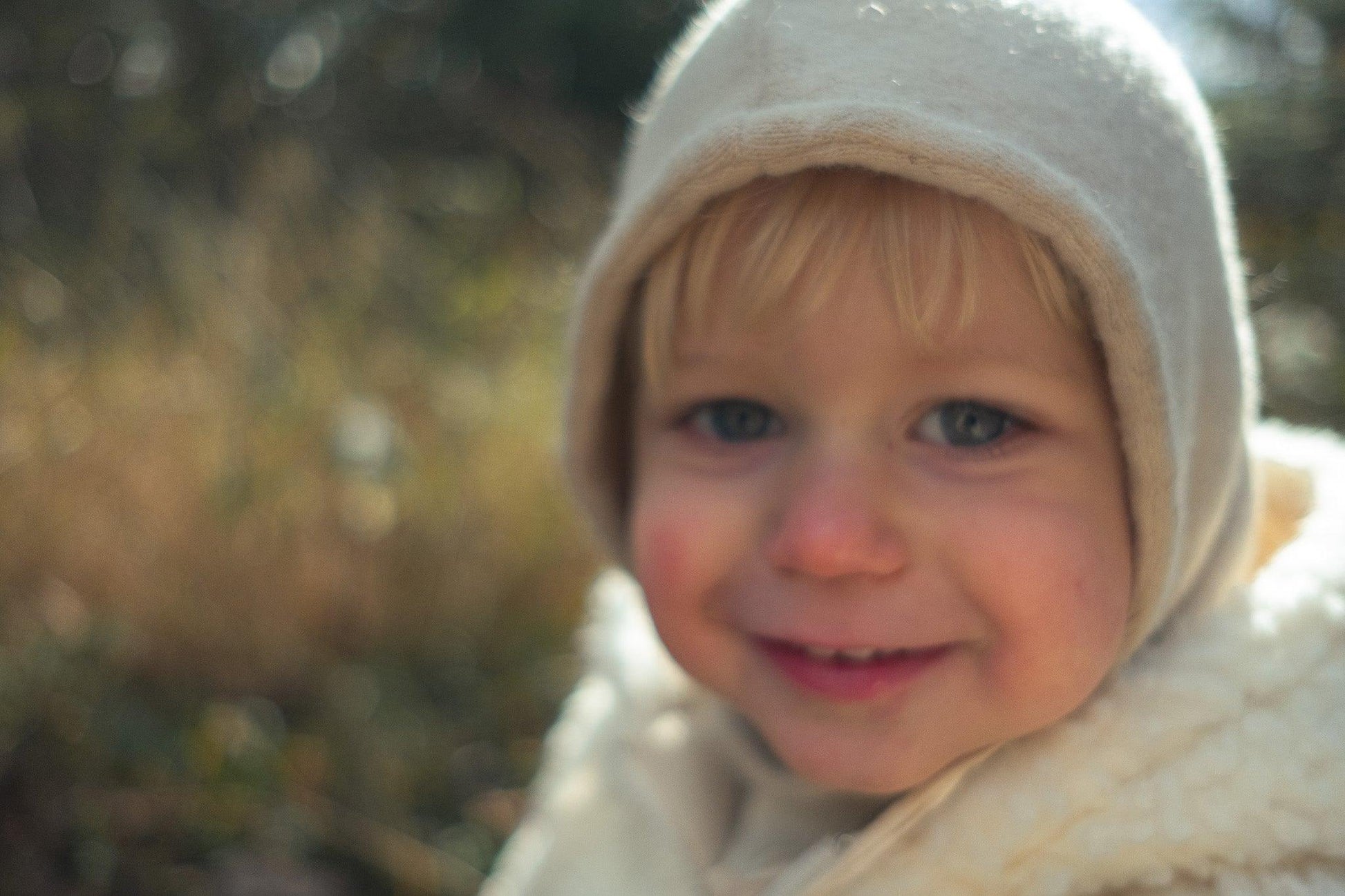 Woolen Balaclava - White-3