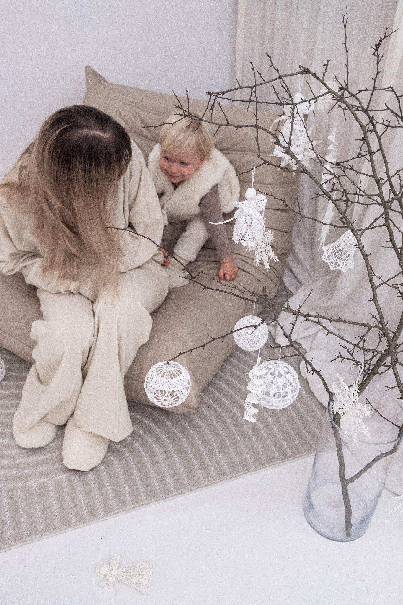 “Mama & Me” Woolen Teddy Slipper Gift Set-2