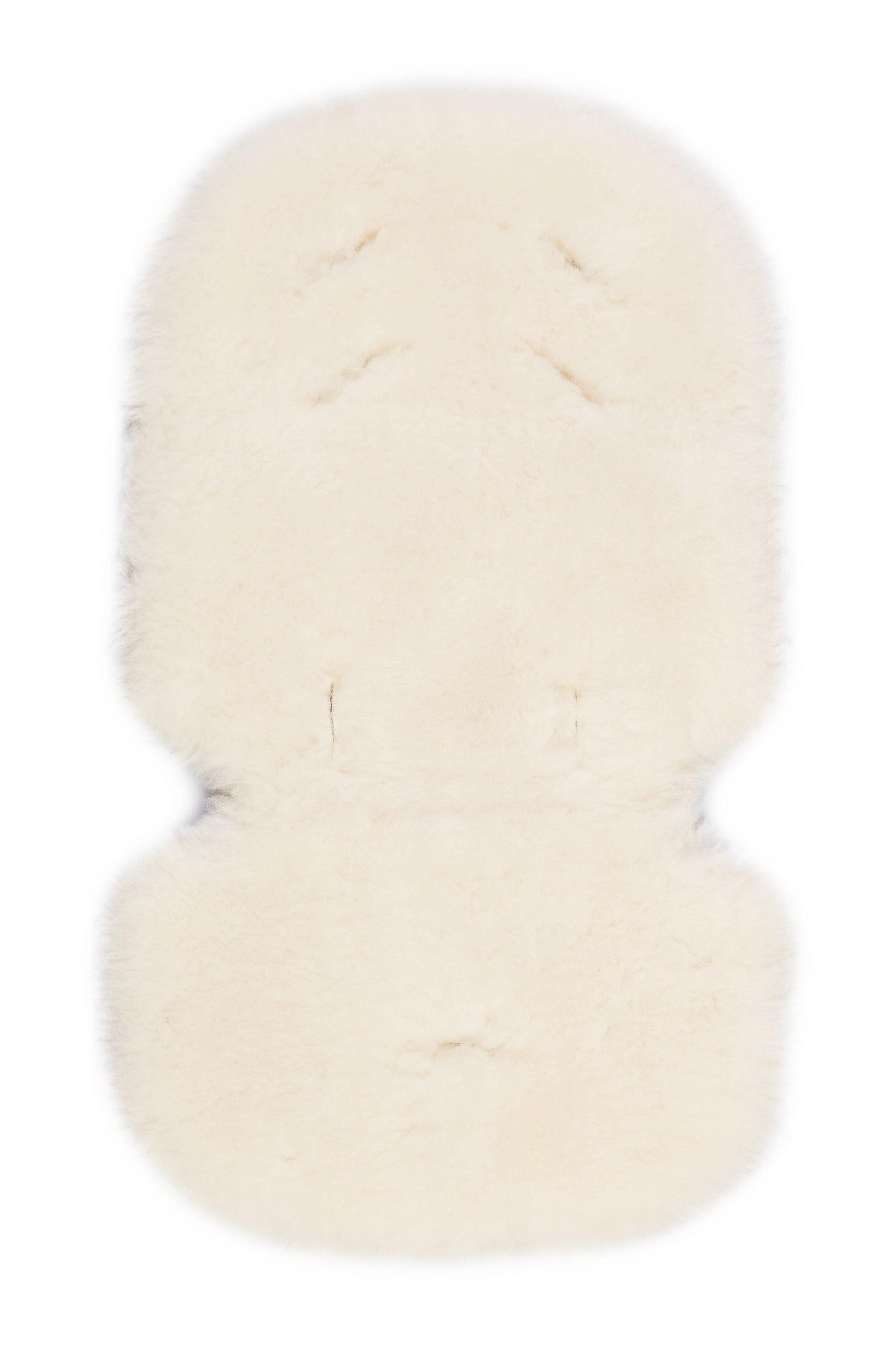 Ivory Natural Sheepskin Stroller Liner-1