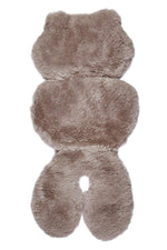 Greige Natural Sheepskin Car Seat / Stroller Liner-0