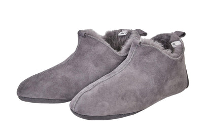 Adult Natural Sheepskin Boots - Grey-0