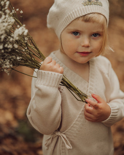Icon Kimono cardigan beige-0
