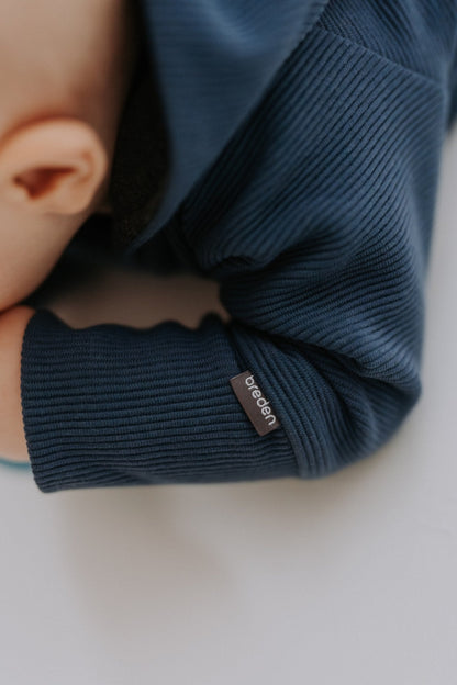 Merino wool baby romper MAJOR