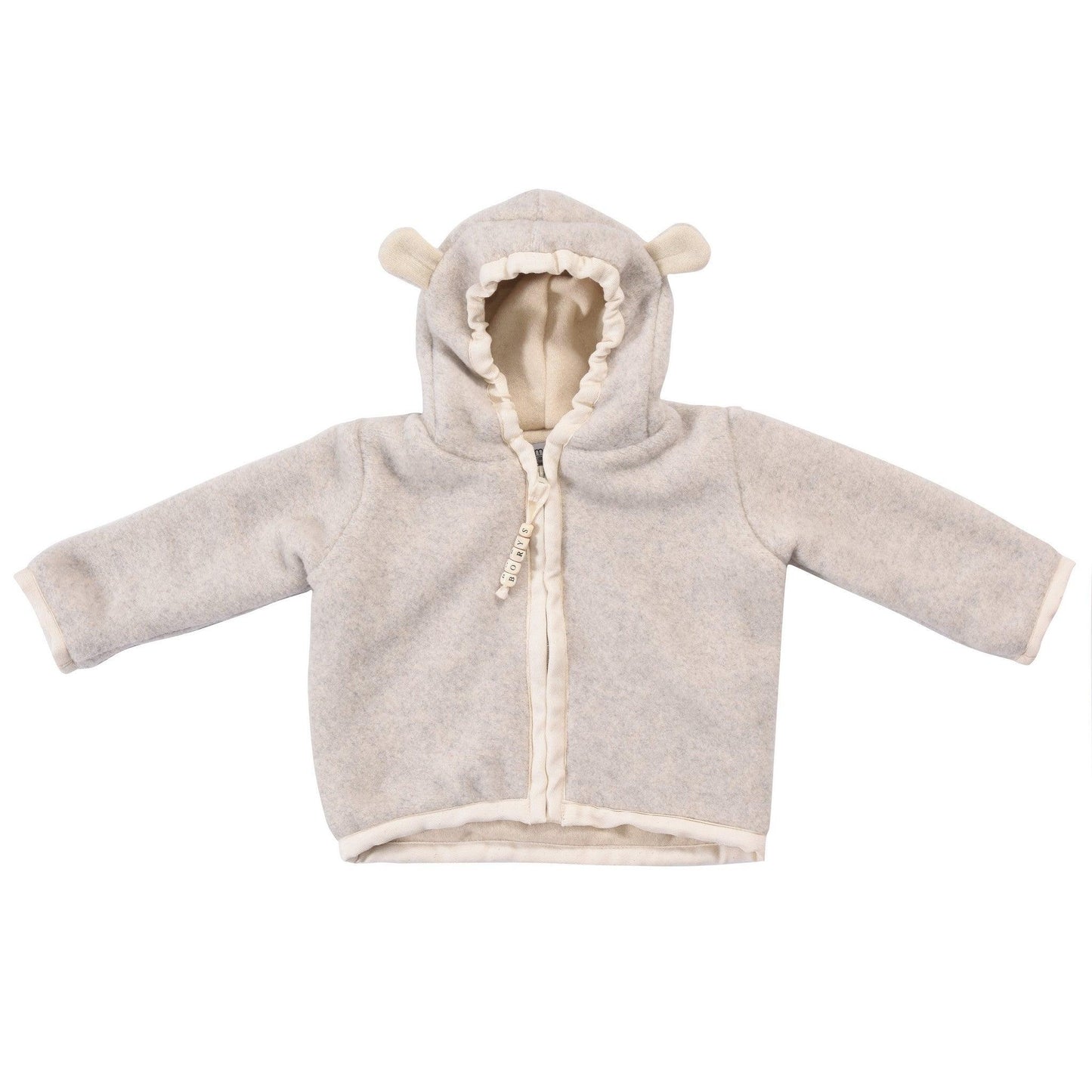 Baby/Kid Virgin Wool Jacket - Grey-1