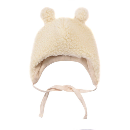 Polar Bear Woolen Baby Hat-1