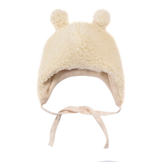 Polar Bear Woolen Baby Hat-1