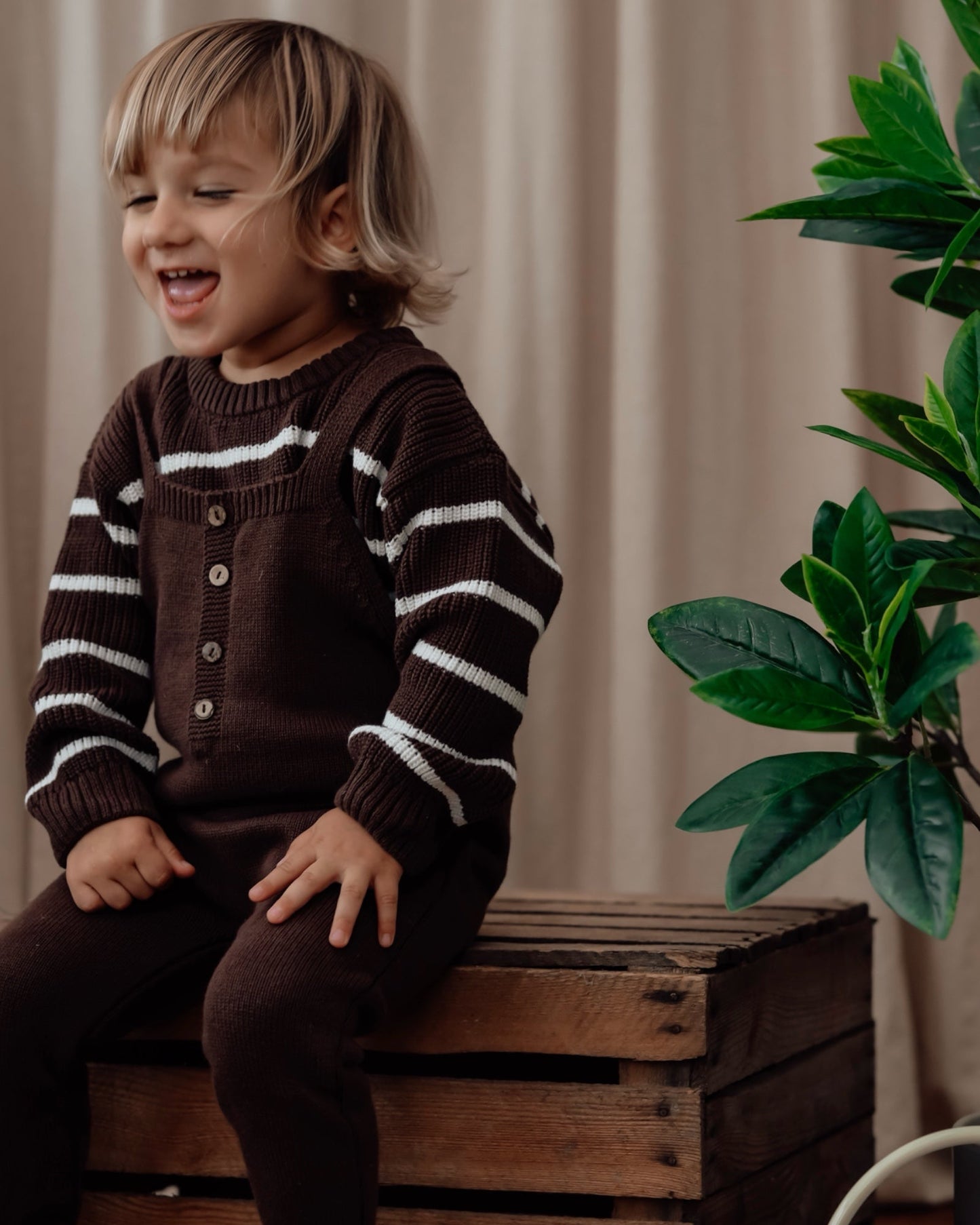 Milky Coffee sweater brown-2