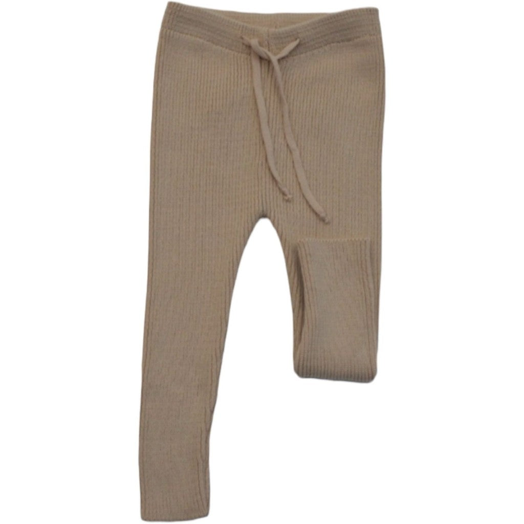 Pops Knit leggings beige-2