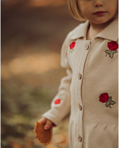 Elegant Rose cardigan-0