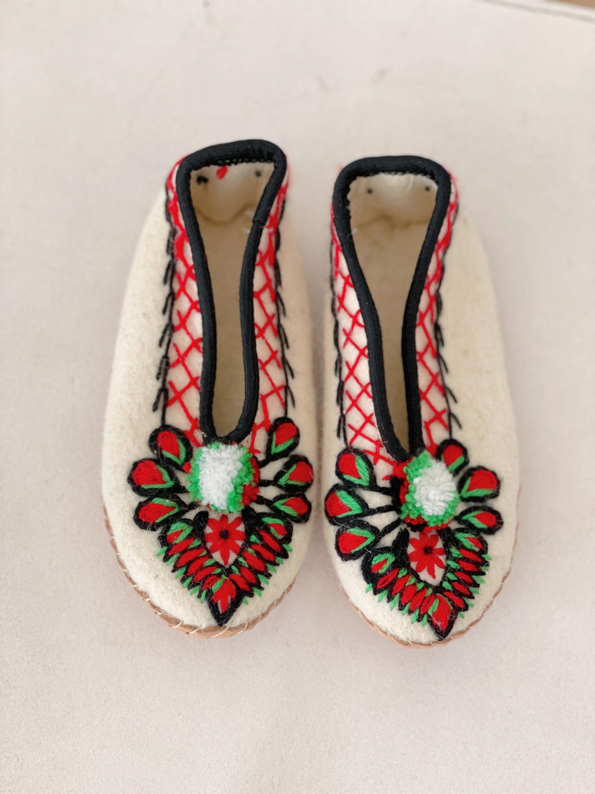 Baby Woolen Slippers (felt)-4