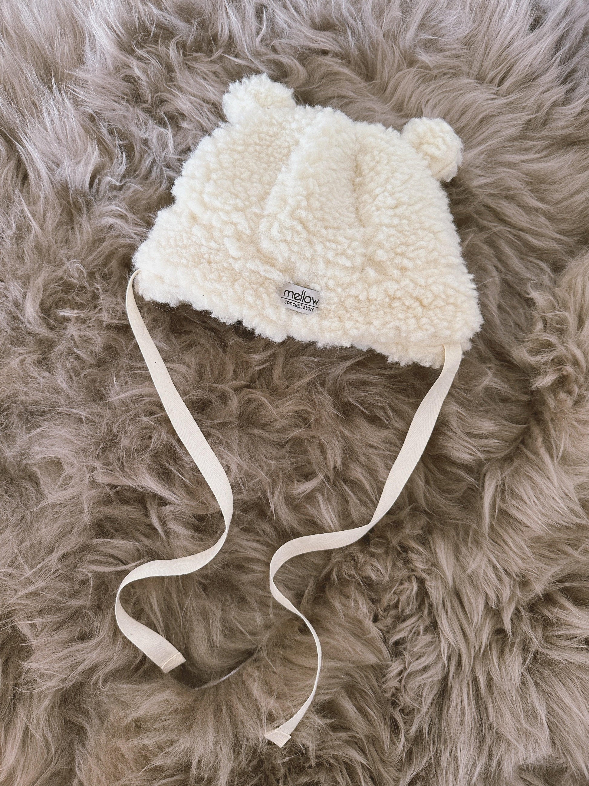 Polar Bear Woolen Baby Hat-4