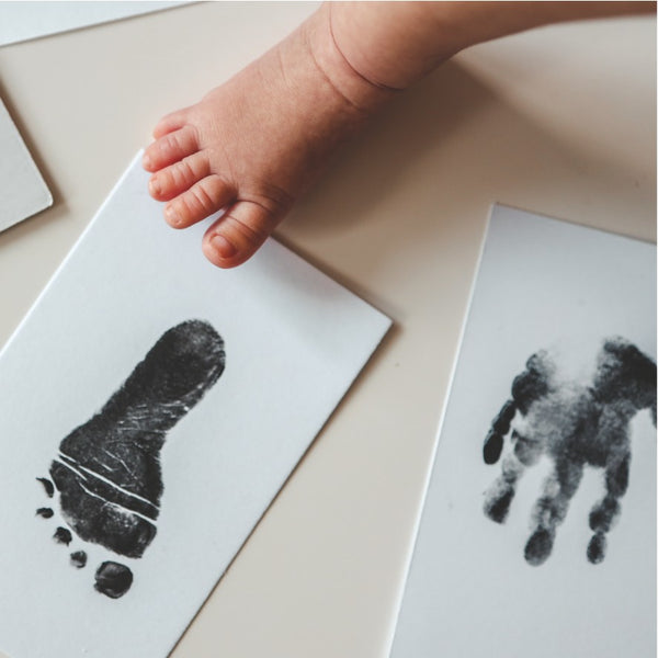 mindesgave uden blæk til nyfødte baby - morforbaby
