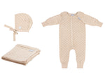LOVE Gift Set For Baby - Blanket, Romper and Bonnet