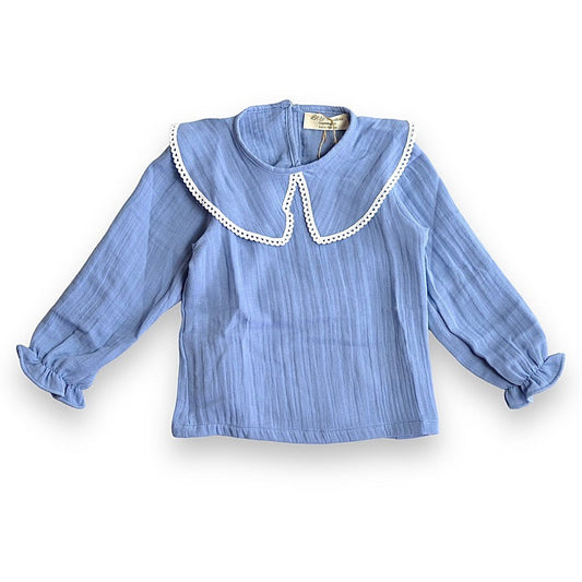 Organic Blue Sky Blouse-1
