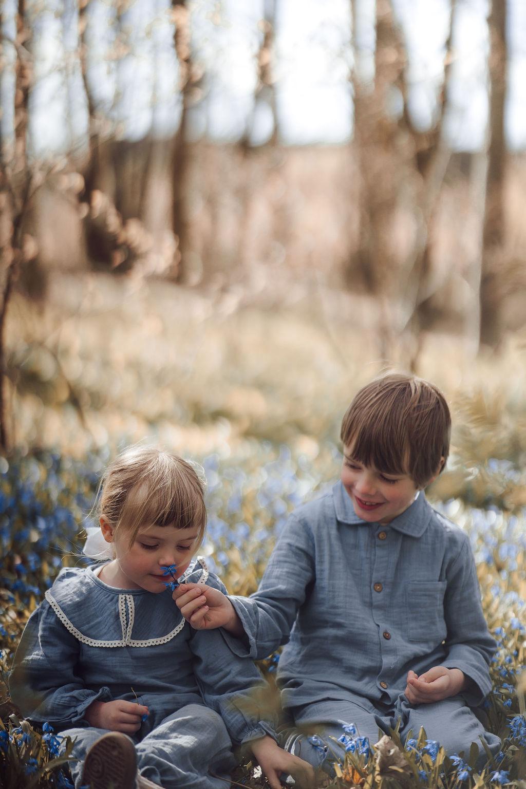 Organic Blue Sky Blouse-2