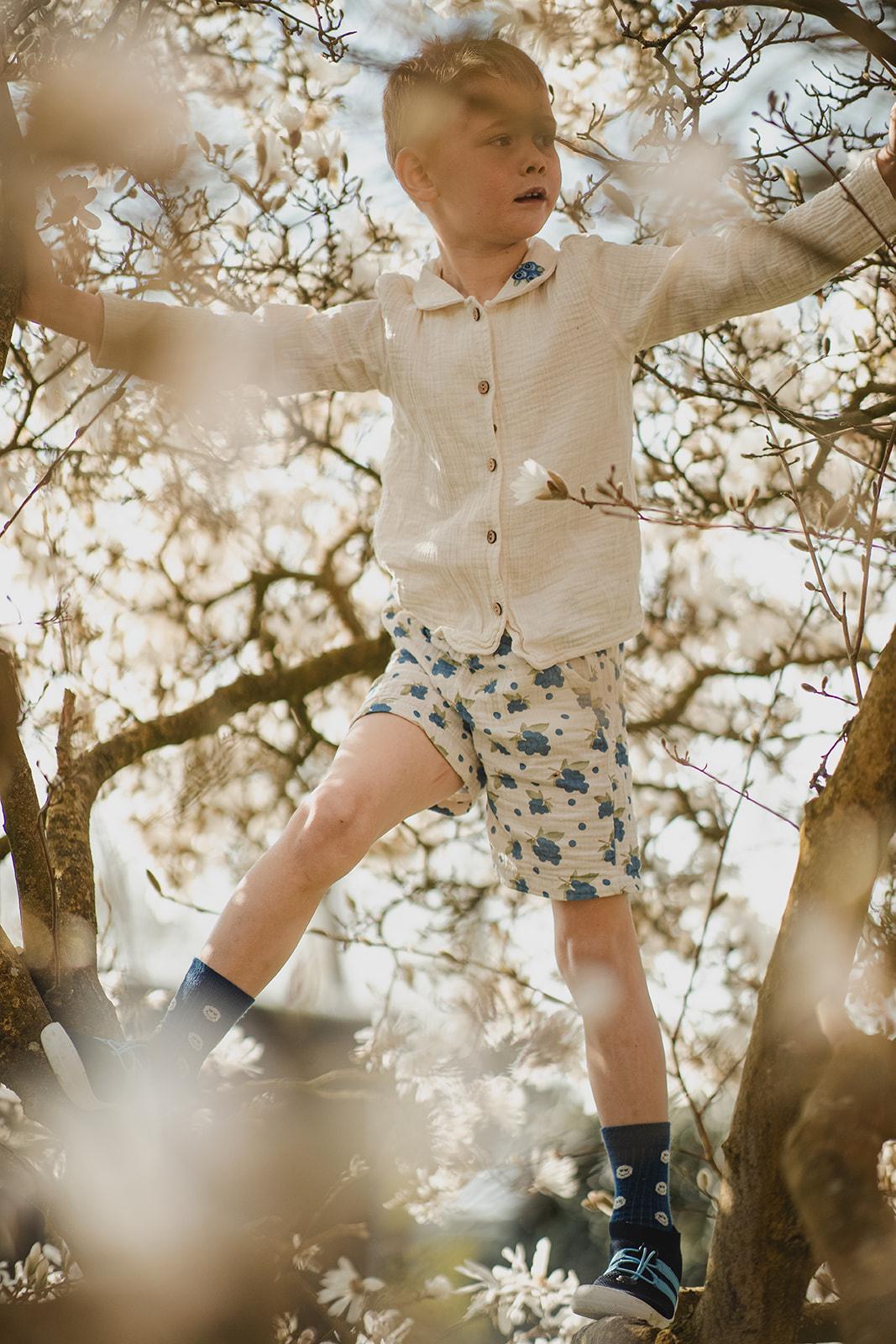 Organic Blueberry Flash Shirt-2