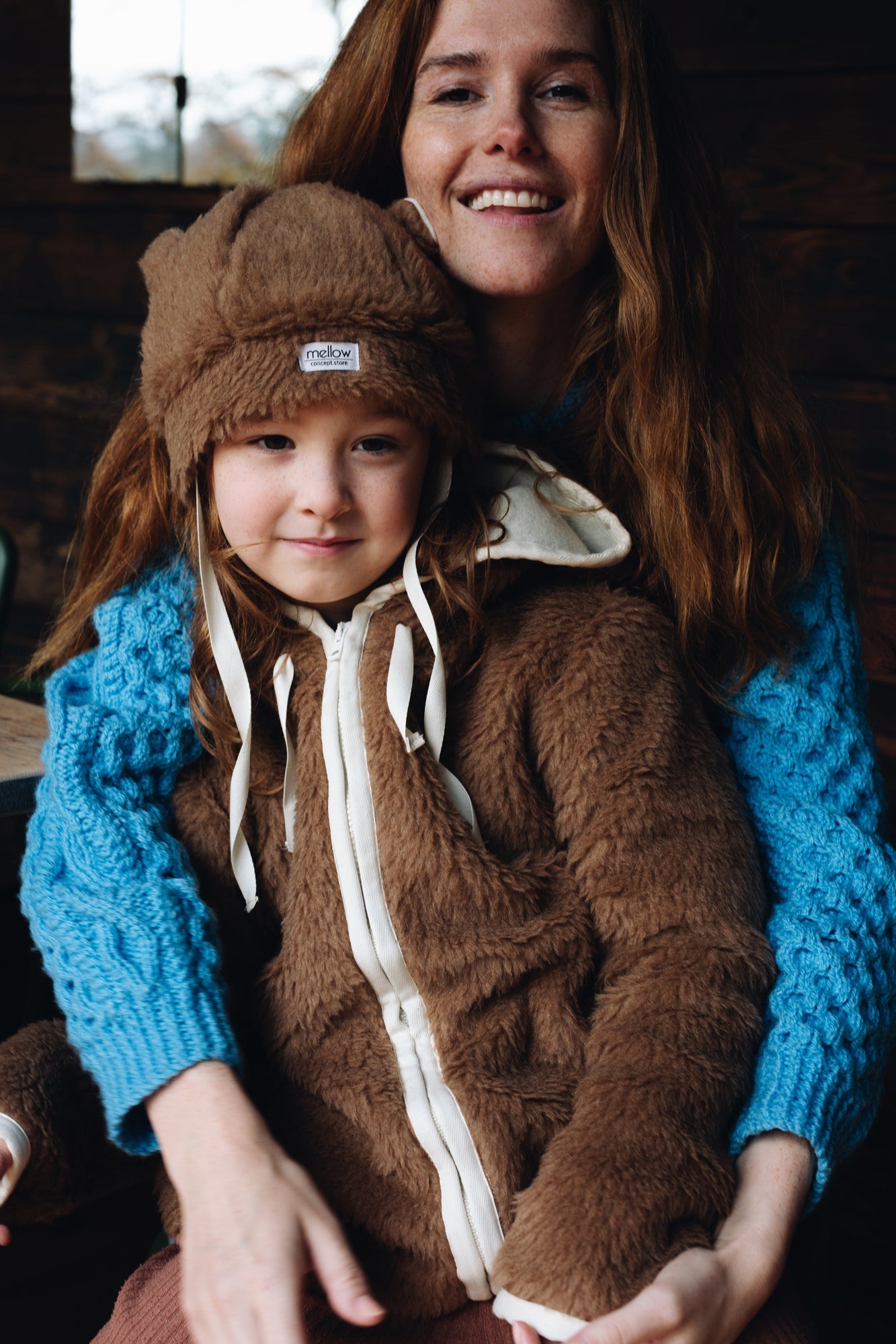 Brown Bear Woolen Baby Hat-4