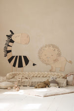 Safari Lion – Wooden Wall Decoration