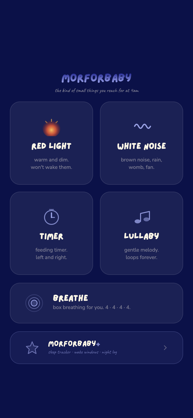 morforbaby app
